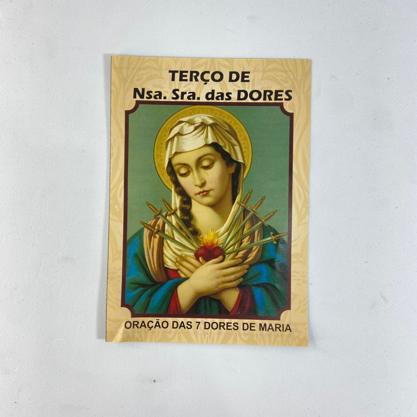 TERÇO SEMENTE CONTA DE LÁGRIMAS DE NOSSA SENHORA (1 UNIDADE)