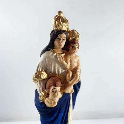 IMAGEM DE GESSO NOSSA SENHORA DA CABEÇA 20CM (1 UNIDADE)