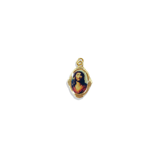 MEDALHA ALUMÍNIO FACE DE JESUS (36 UNIDADES)
